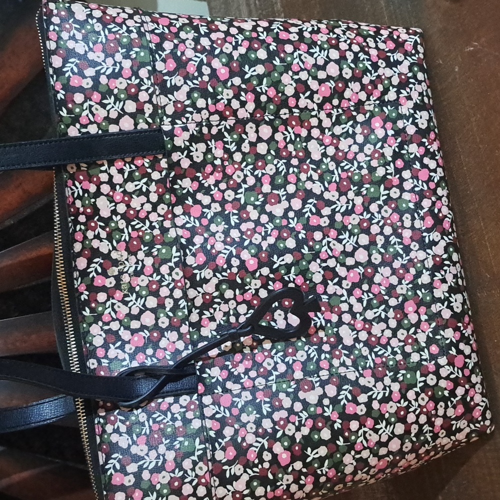 Kate Spade Large Floral Bag Great Condition